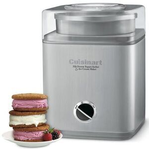 Cuisinart Ice Cream Maker Machine, 2-Quart Ice Cream, Sorbet and Frozen Yog
